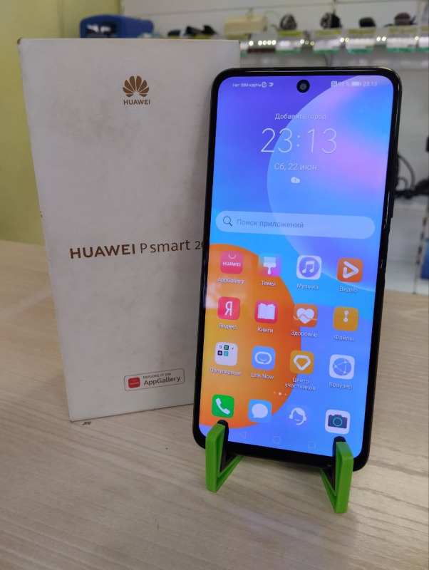 Смартфон HUAWEI P smart 2021 4/128 ГБ, Мобильные телефоны, Тайга