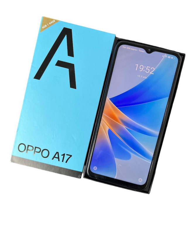 Купить б/у OPPO A17 4GB/64GB голубой арт. 85844 - магазин Ало-Ало