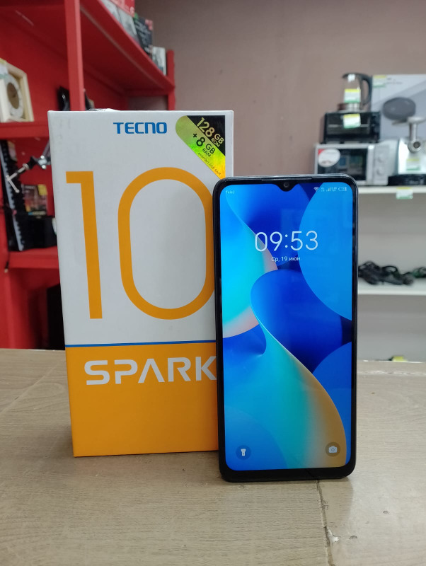 Смартфон Tecno Spark 10 4/128, Мобильные телефоны, Прокопьевск