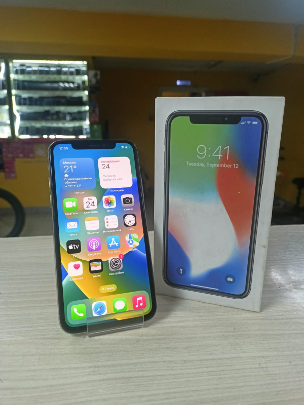 Смартфон Apple iPhone X 64 ГБ, Мобильные телефоны, Березовский