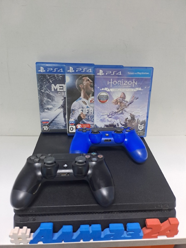 Игровая приставка Sony PlayStation 4 Slim 500 ГБ, Техника для дома,  Чистополь